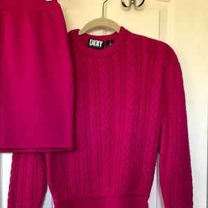 Sold DKNY wool 2pc sweater outfit sorry sold